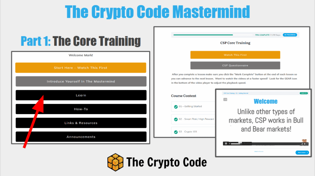 Join The Crypto Code – CB - TheCryptoCode.com