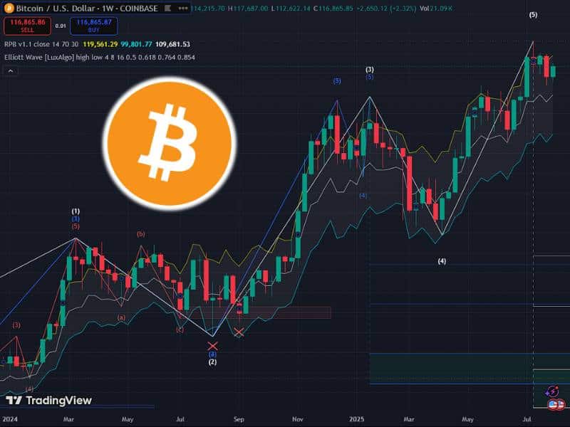 bitcoin elliott wave pattern