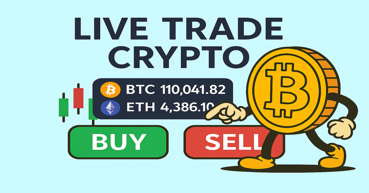 Cracking the Code of Live Crypto Trading: How to Make Moves in Real-Time