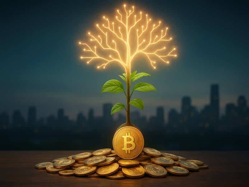 crypto growth tree