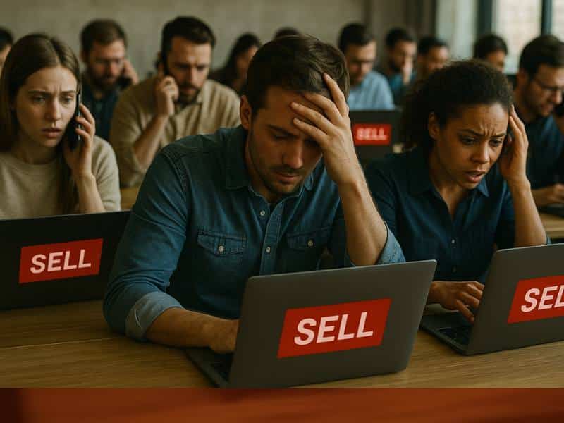 crypto retail selloff