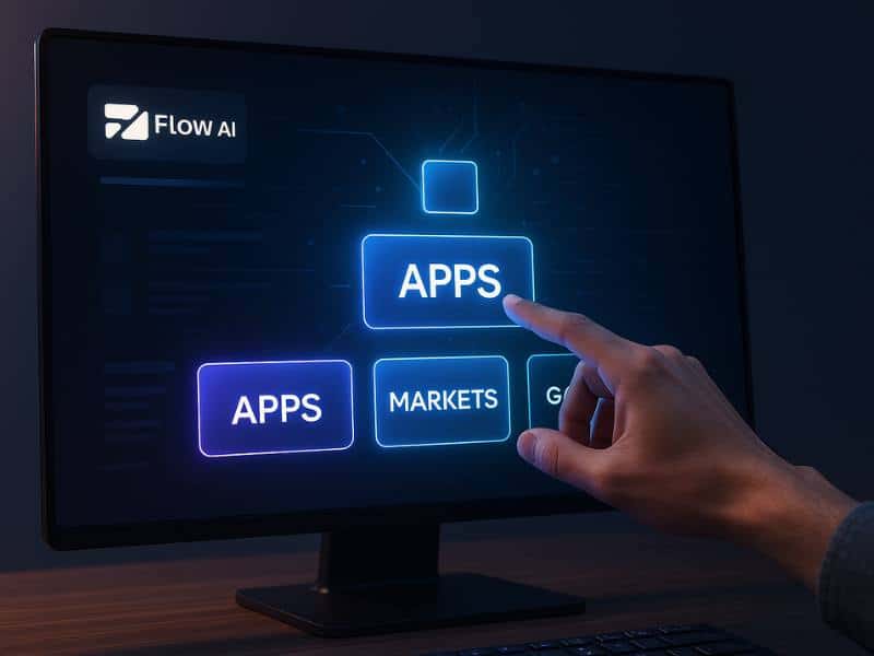 flow ai drag drop web3