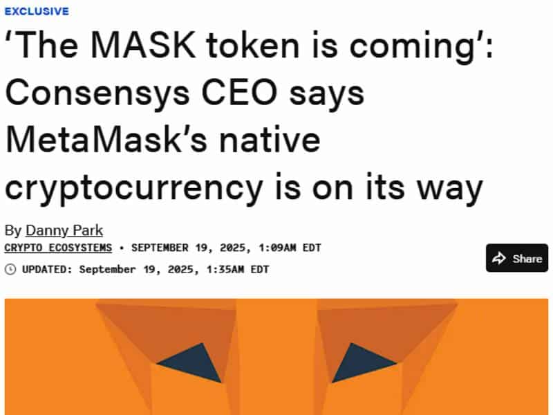 josh lubin metamask token launch announcement