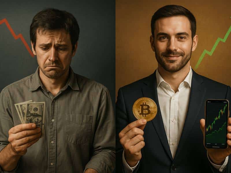 wealth gap investing bitcoin stocks