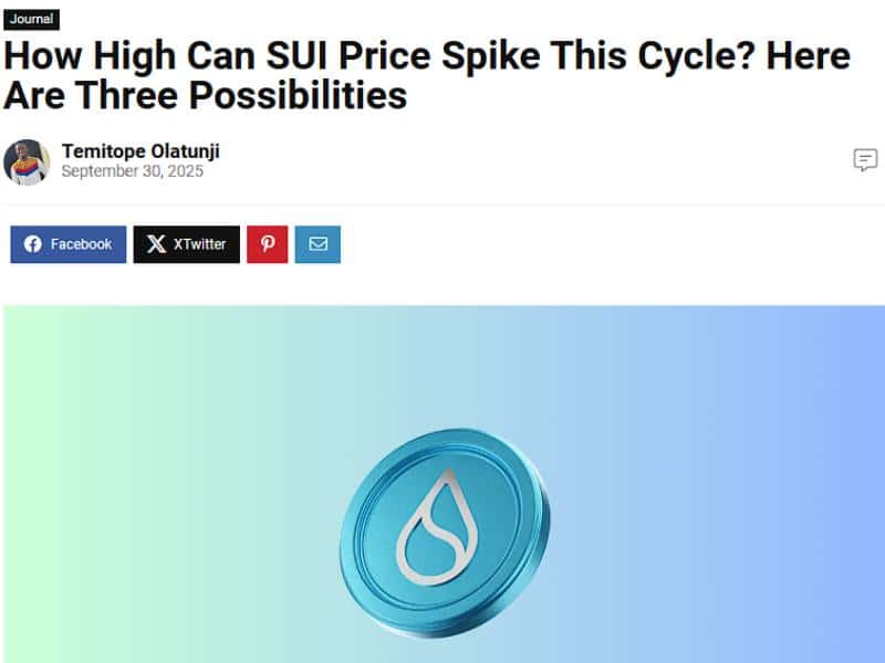 sui crypto analysis future potential